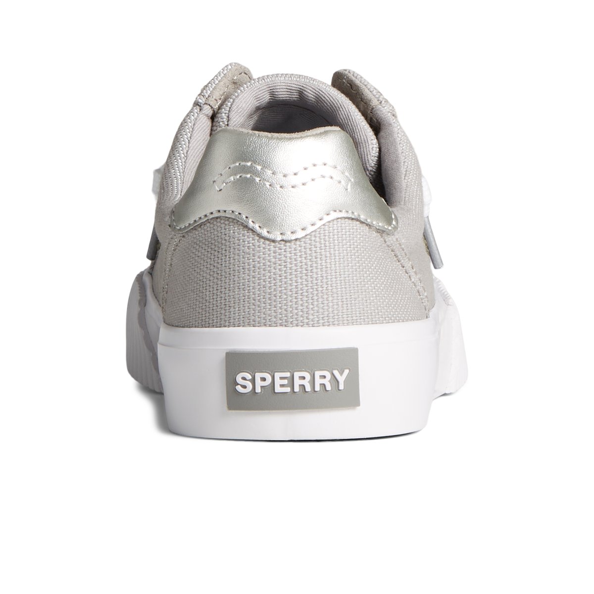 Bermuda Metallic Sneaker Grey Women s Sneakers Sperry US